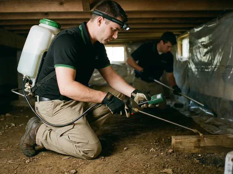 Crawl Space & Moisture Pest Defense in Columbus, OH